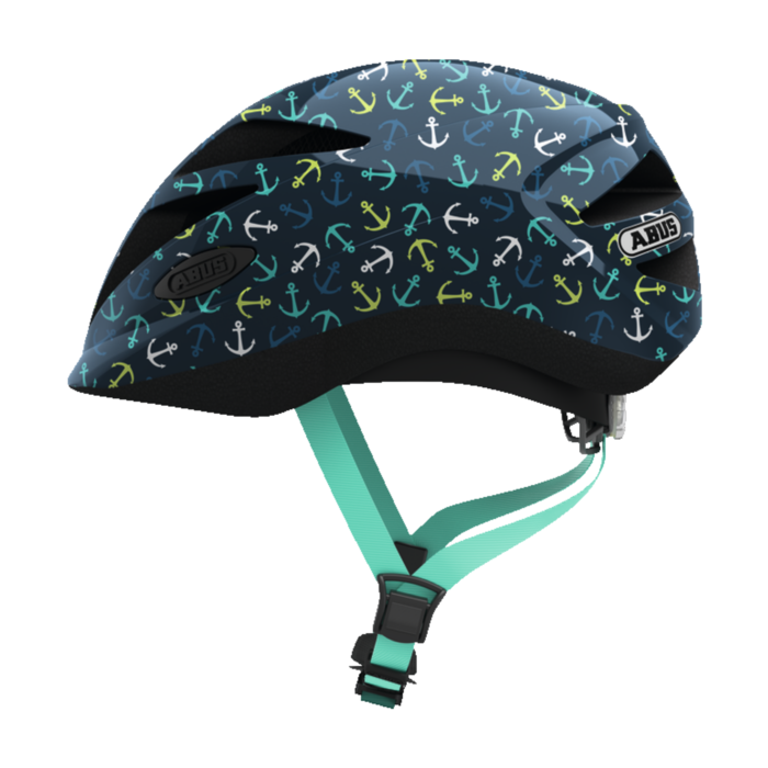 Abus Abus Hubble 1.1  Blue Anchor Fietshelm voor kinderen
