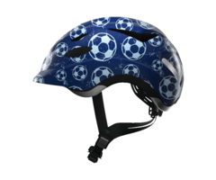 Abus Abus Anuky Blue Soccer Fietshelm voor kinderen