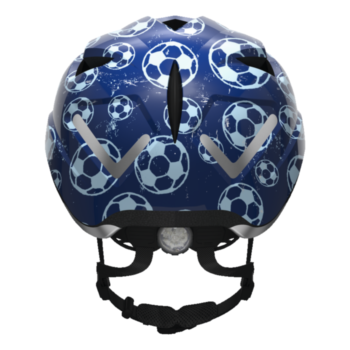Abus Abus Anuky Blue Soccer Fietshelm voor kinderen