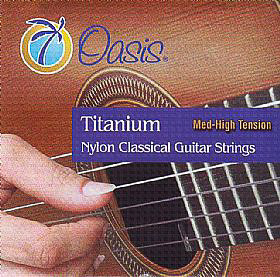 Oasis Oasis Titanium Nylon Strings Med-High Tension