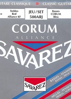 Savarez Savarez 500ARJ Corum Alliance High Bass/Medium Trebles Tension