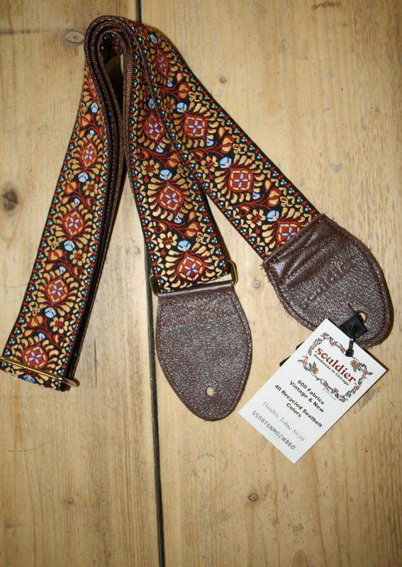 Souldier Straps Souldier Strap Hendrix Tobacco Burst