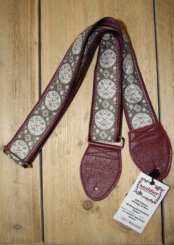 Souldier Straps Souldier Strap Medallion Maroon
