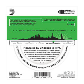 D'Addario D'Addario EJ18 14-59 Phosphor Bronze Heavy