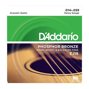 D'Addario D'Addario EJ18 14-59 Phosphor Bronze Heavy