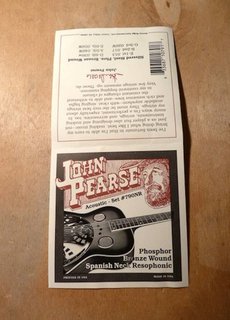 John Pearse John Pearse 790NR Spanish Neck Resophonic Phosphor Bronze