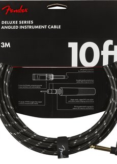 Fender Fender Cable Deluxe Black 10ft/3m H-R