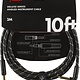 Fender Fender Cable Deluxe Black 10ft/3m H-R