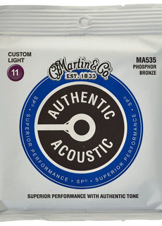 C. F. Martin & Co. Martin Authentic Acoustic Phosphor Bronze MA535 Custom Light 11-52