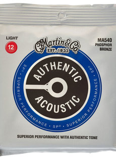 C. F. Martin & Co. Martin Authentic Acoustic Phosphor Bronze MA540 Light 12-54