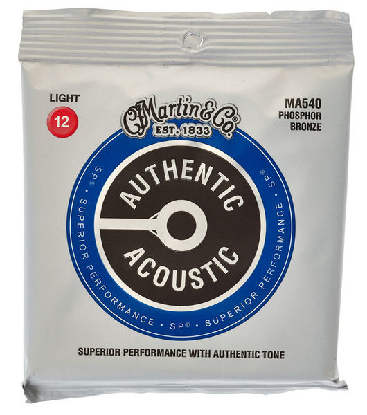C. F. Martin & Co. Martin Authentic Acoustic Phosphor Bronze MA540 Light 12-54