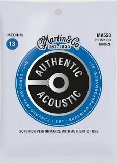 C. F. Martin & Co. Martin Authentic Acoustic Phosphor Bronze MA550 Medium 13-56