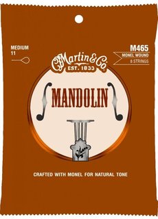 C. F. Martin & Co. Martin M465 Mandolin 11-40 Monel Wound