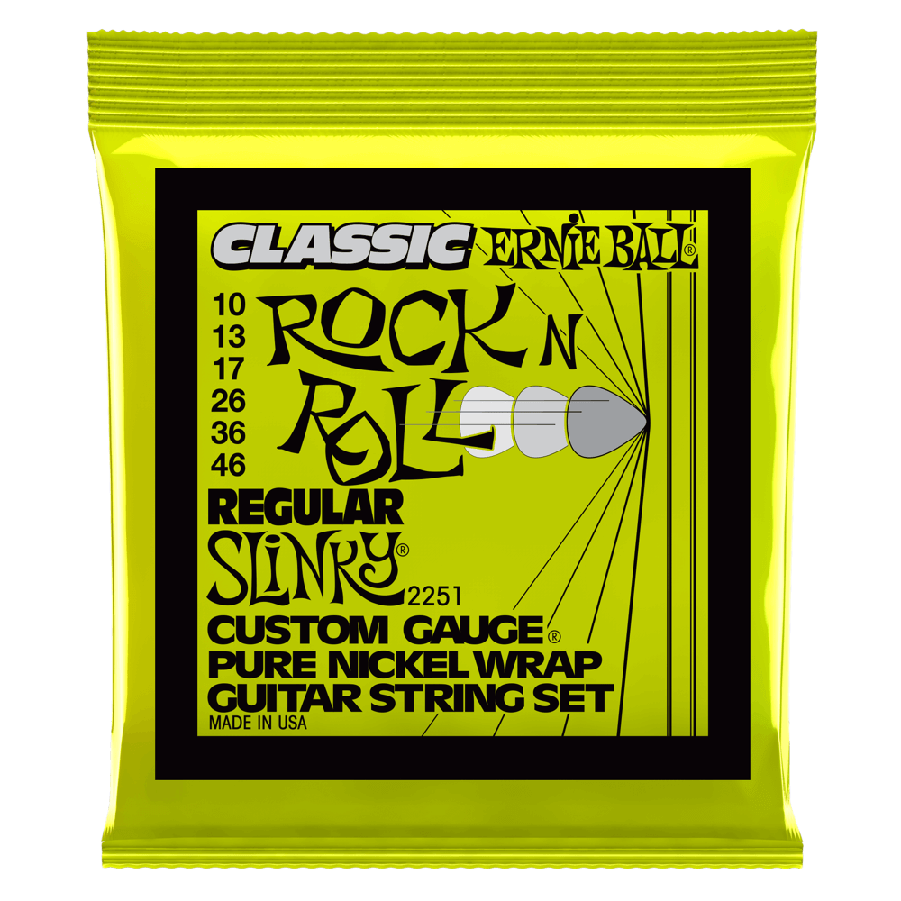 Ernie Ball Ernie Ball 2251 Rock n Roll 10-46 Regular Slinky Pure Nickel