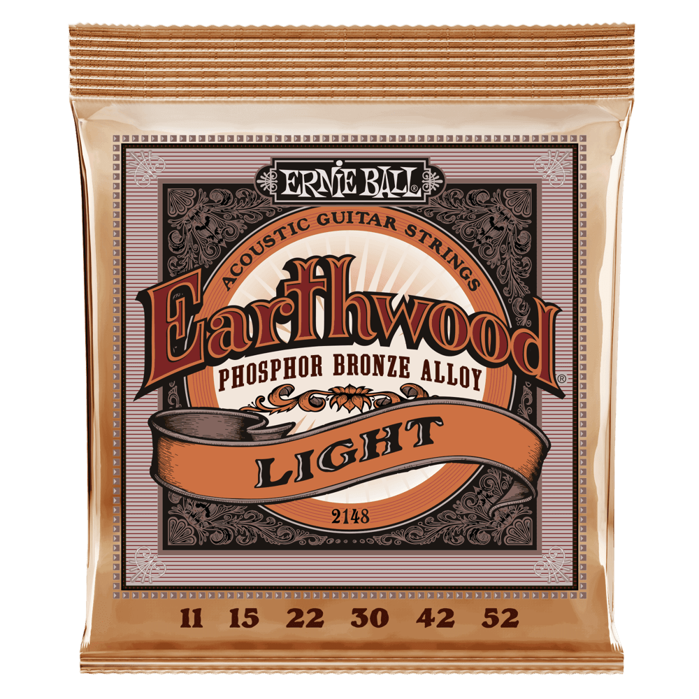 Ernie Ball Ernie Ball Earthwood 2148 Light 11-52 Phosphor Bronze
