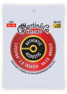 C. F. Martin & Co. Martin MA140T 'Treated' 12-54 80/20 Bronze