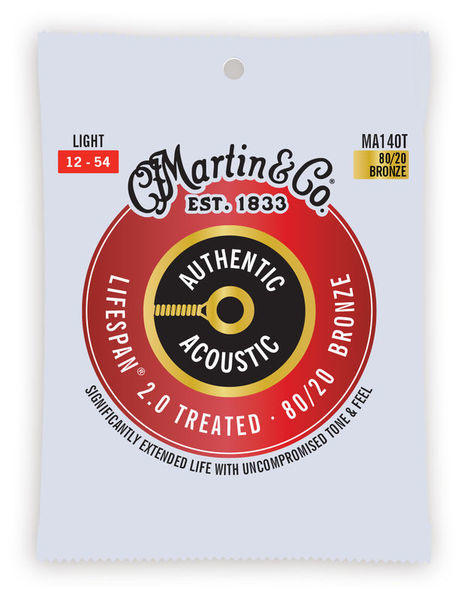 C. F. Martin & Co. Martin MA140T 'Treated' Acoustic 12-54 80/20 Bronze