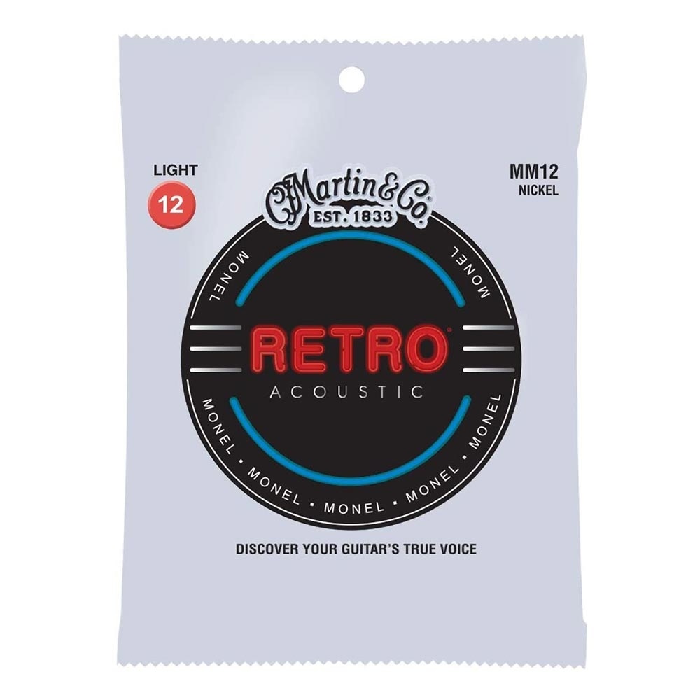 C. F. Martin & Co. Martin Acoustic Strings 'Retro' Monel/Nickel MM12 12-54