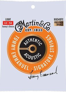 C. F. Martin & Co. Martin Authentic Acoustic 'Flexcore' Tommy Emmanuel Phosphor Bronze MA540FX 12-54