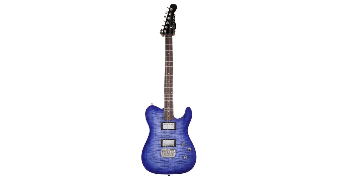 G&L G&L Tribute ASAT (Tele) Deluxe 'Carved Top' Bright Blueburst