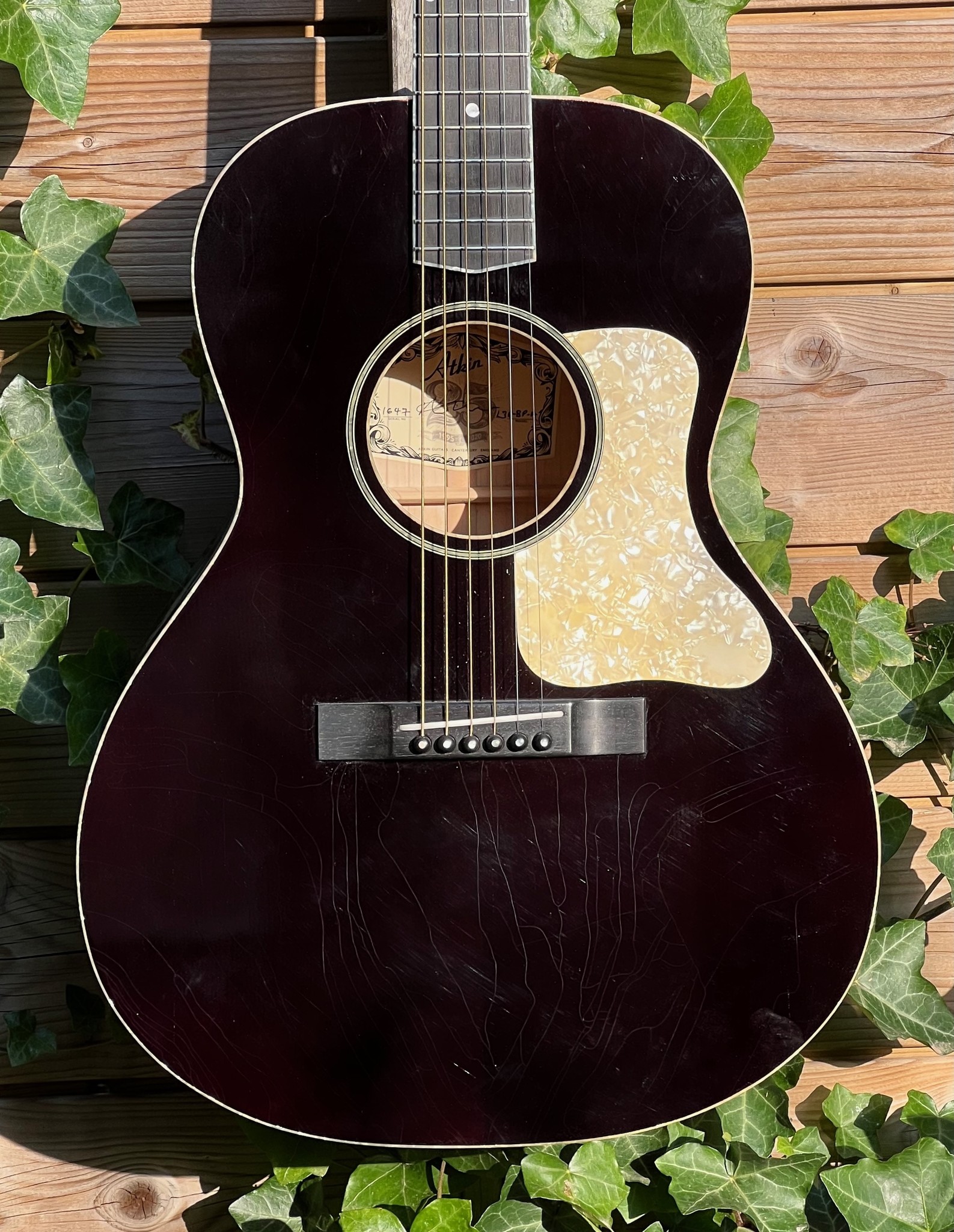 Atkin Atkin L-36 Parlor Black Pearl (ON HOLD)