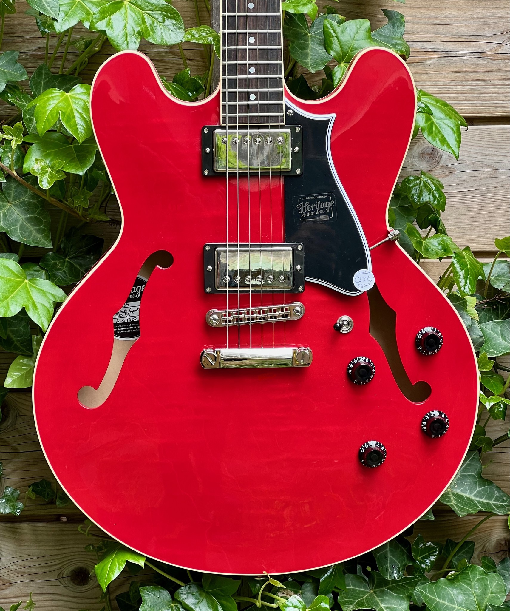 Heritage (PRICE DROP!) Heritage H-535 Cherry (#AL07502)