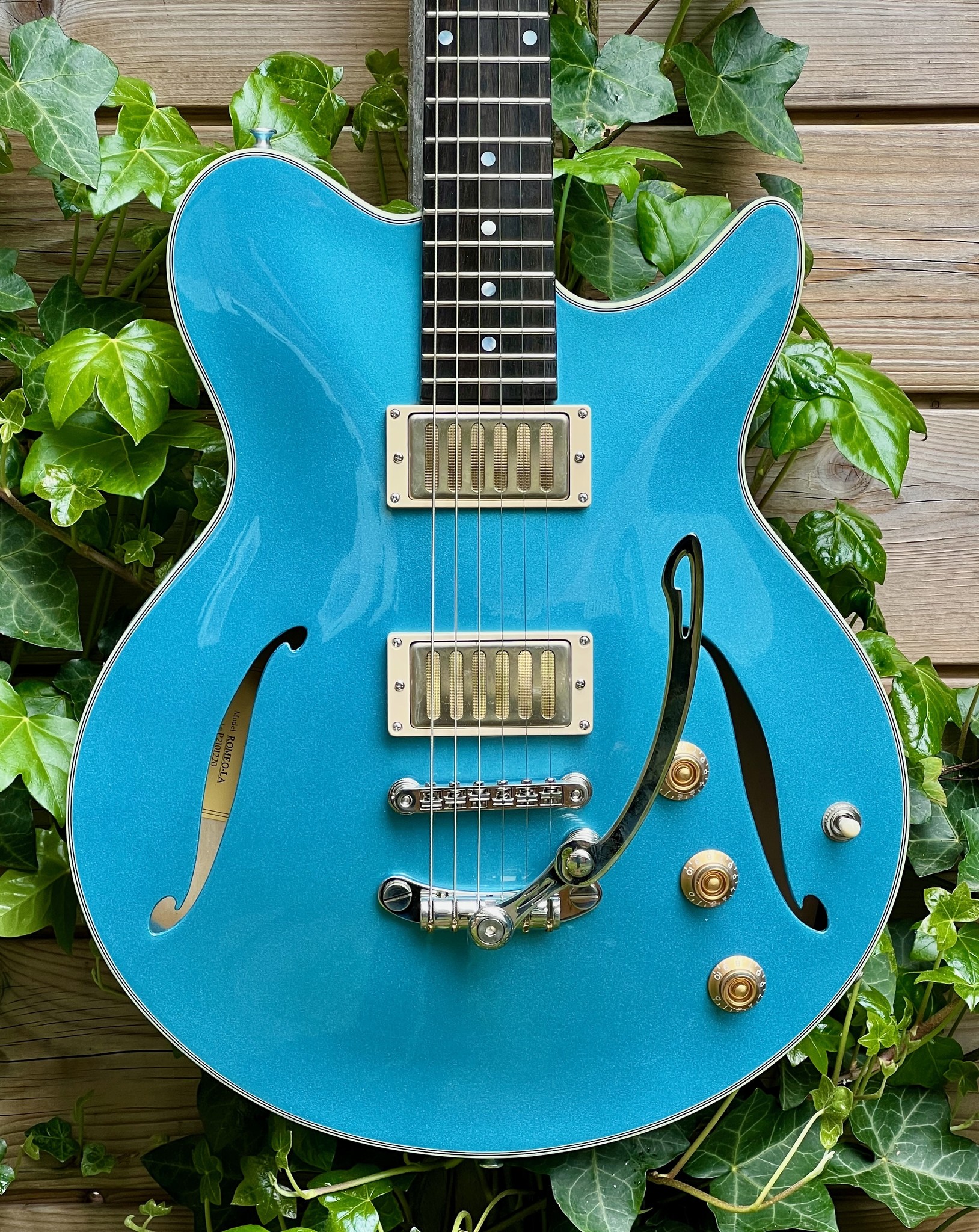 Eastman (PRICE DROP!) Eastman Romeo LA Celestine Blue finish