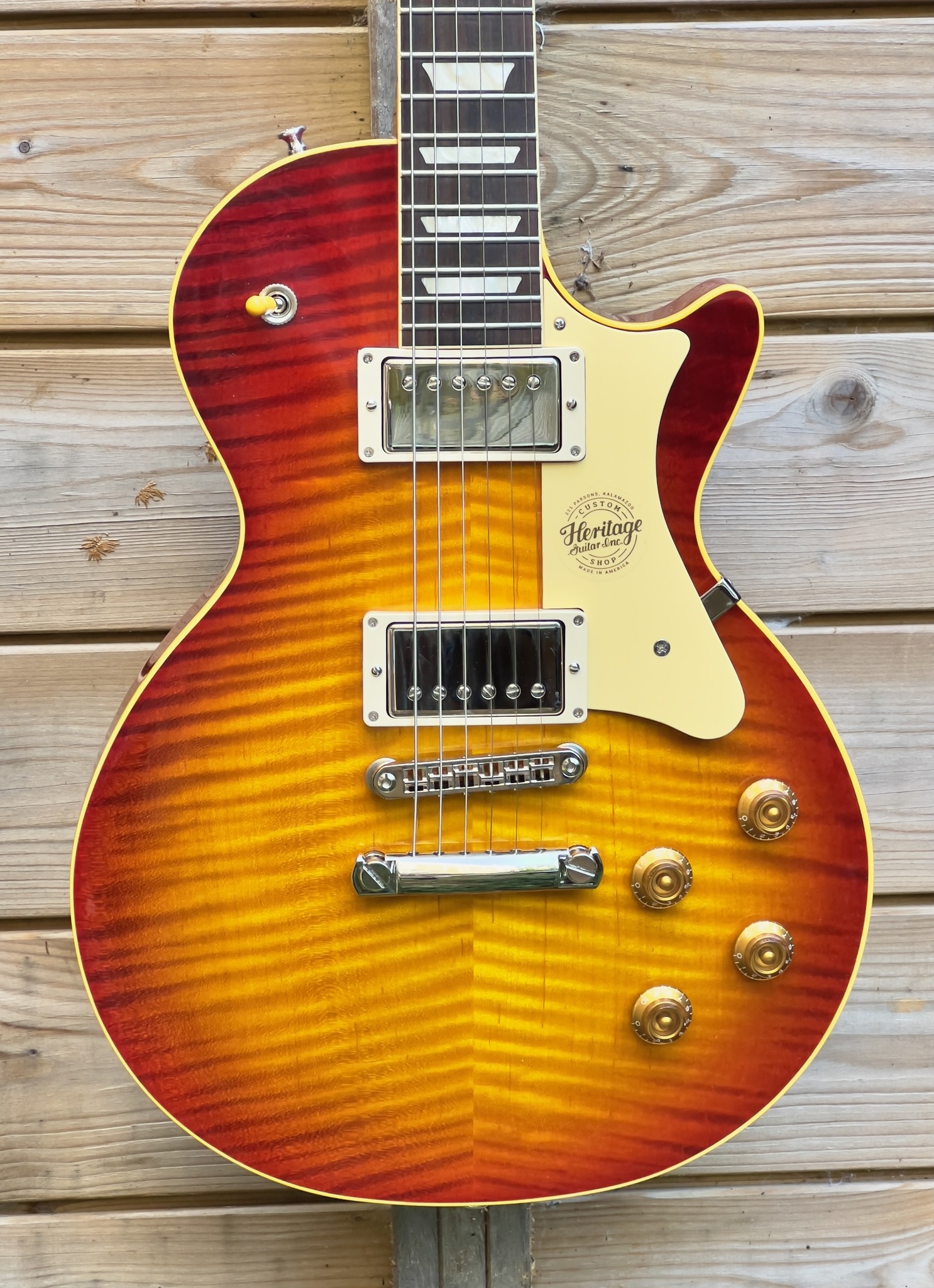 Heritage Heritage Custom Shop Core Collection H-150 Dark Cherry Sunburst