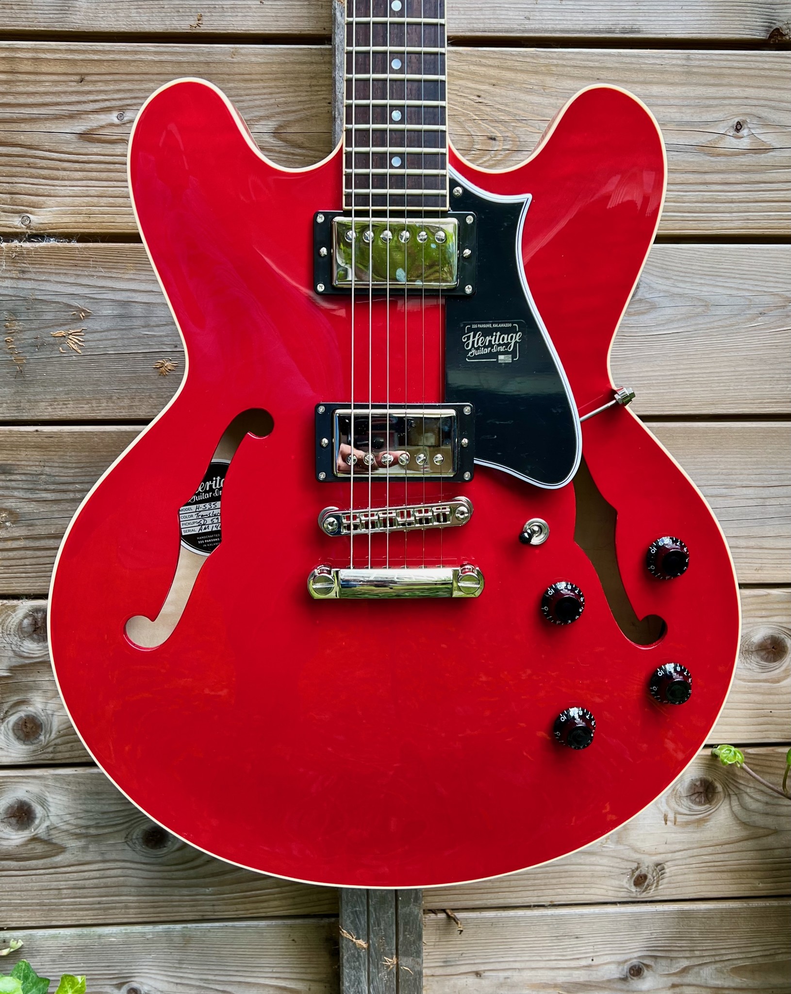 Heritage (PRICE DROP!) Heritage H-535 Cherry (#AM14608)