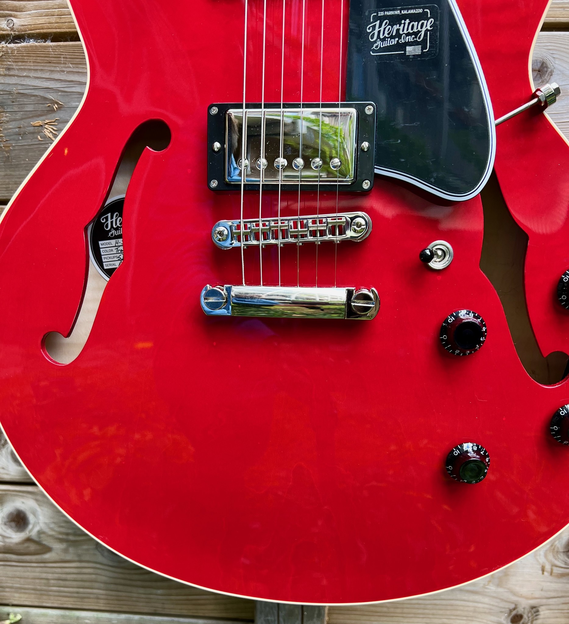 Heritage (PRICE DROP!) Heritage H-535 Cherry (#AM14608)