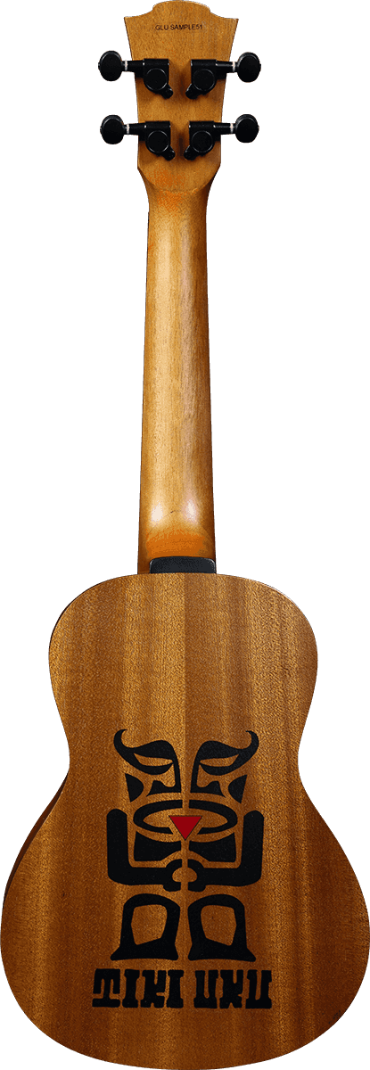 LAG LAG TKU 10C Tiki Concerto Ukelele w/bag