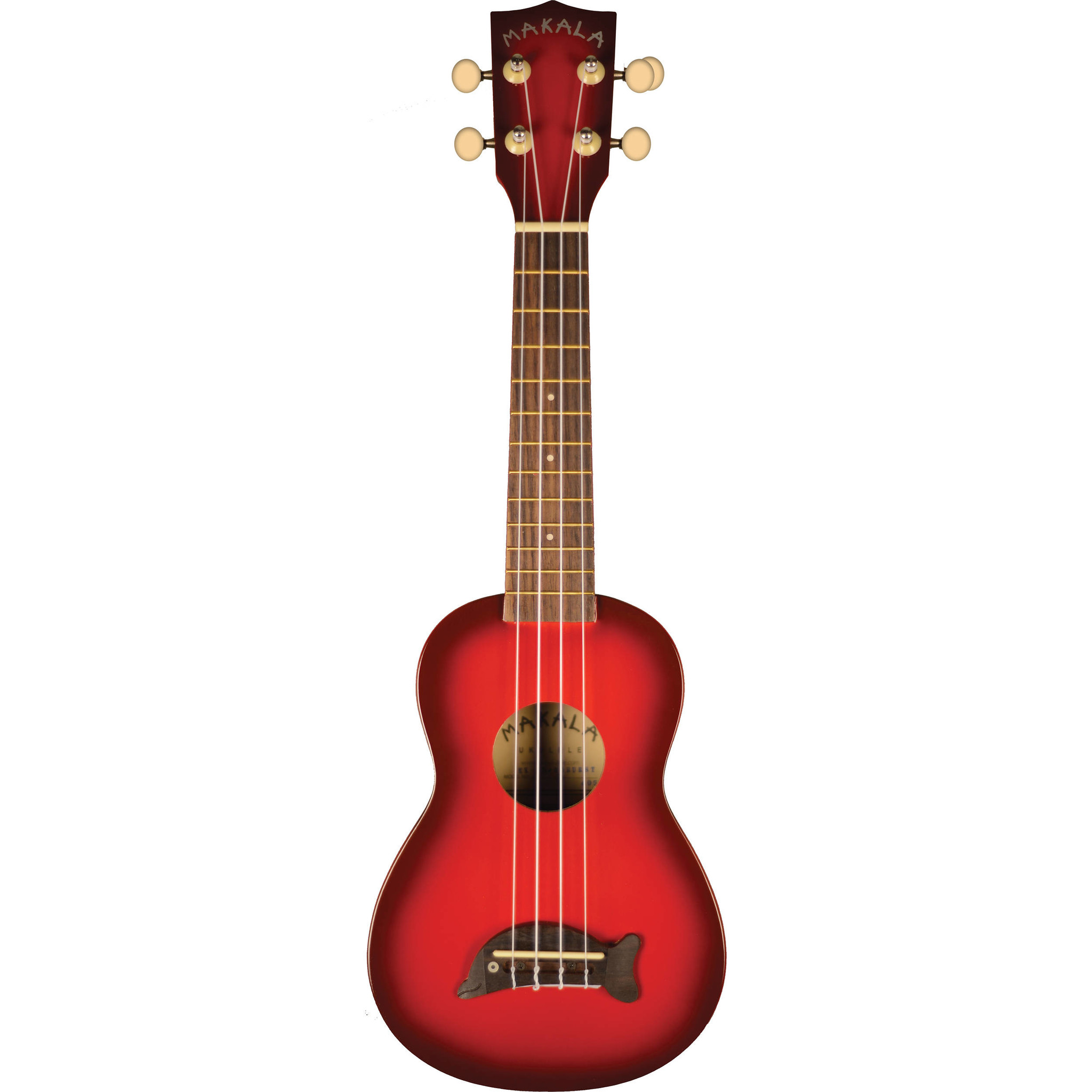 Makala Makala Soprano Ukulele Dolphin Red Burst