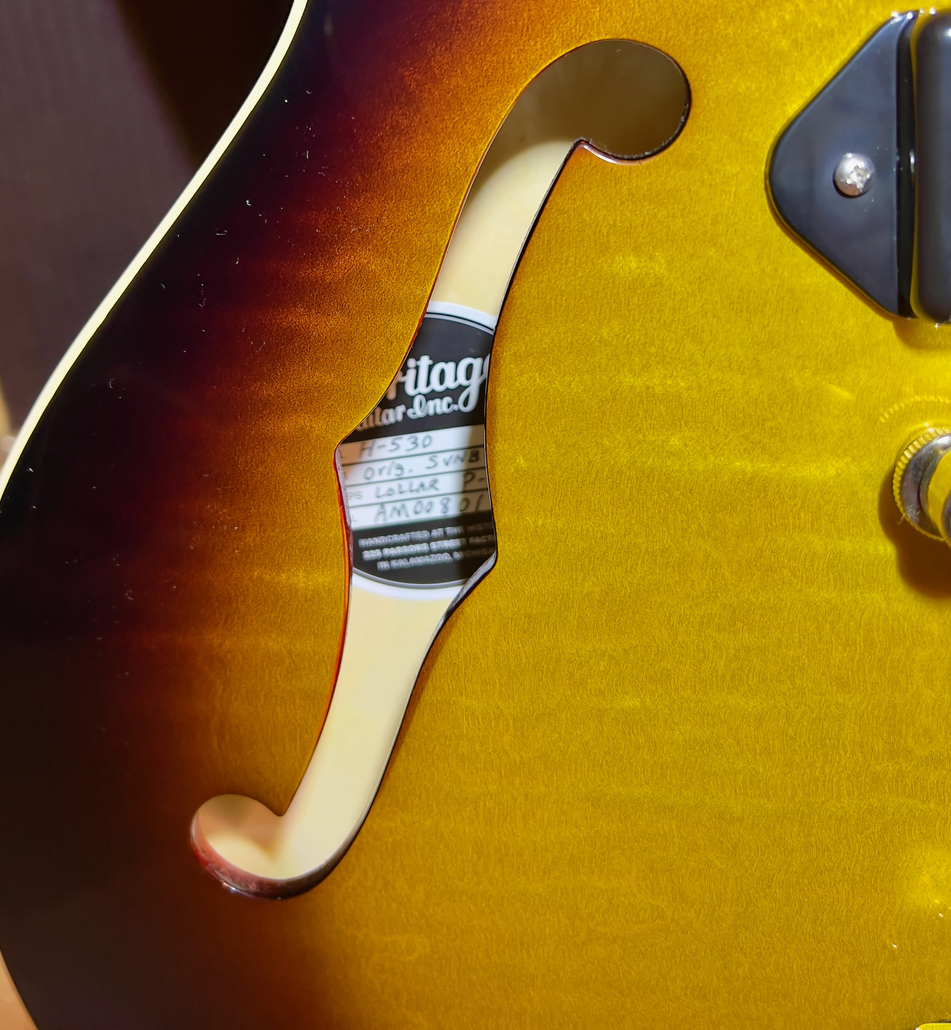 Heritage (AFGEPRIJSD!) Heritage H-530 Sunburst (#...801)