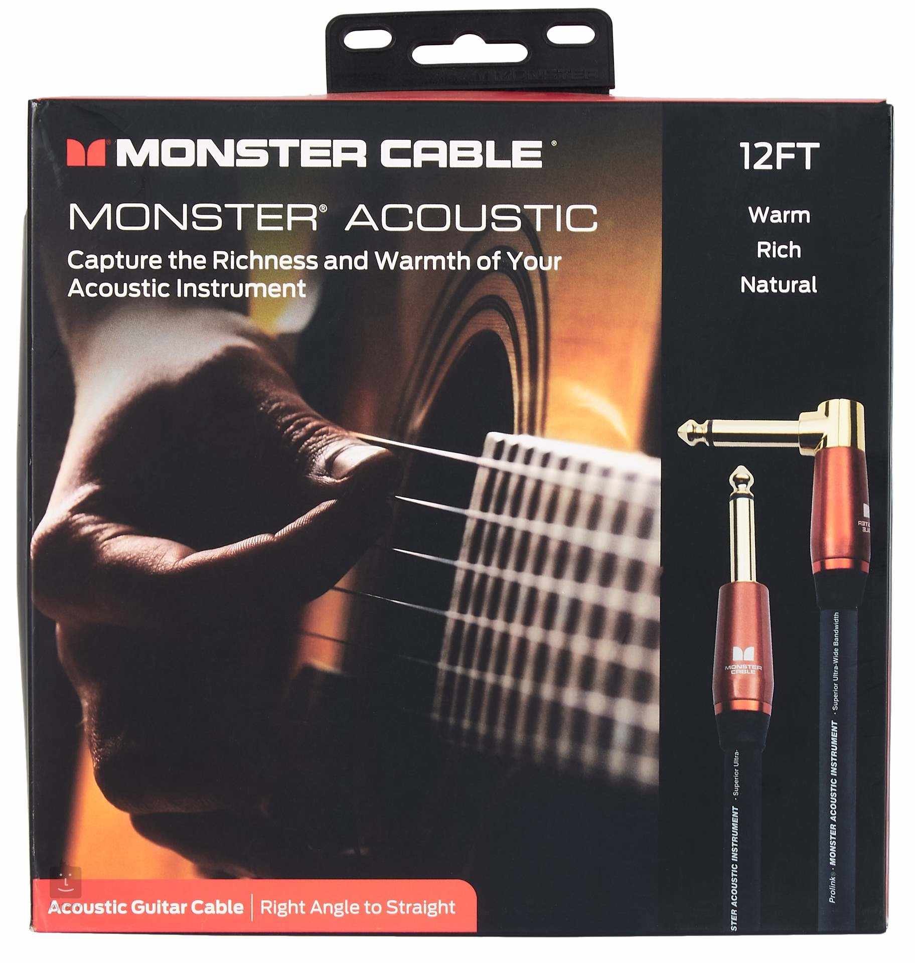 Monster Cable Monster Cable Acoustic Pro 12ft S/A straight/angled