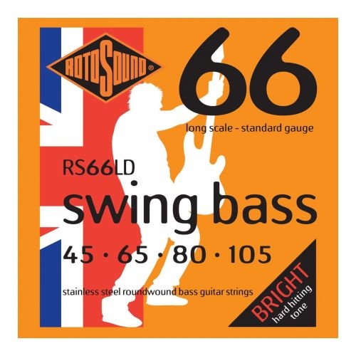 Rotosound Rotosound RS66LD Swing Bass 45-105 Long Scale Stainless Steel