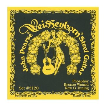 John Pearse John Pearse 3120 Weissenborn New G-Tuning Phosphor Bronze