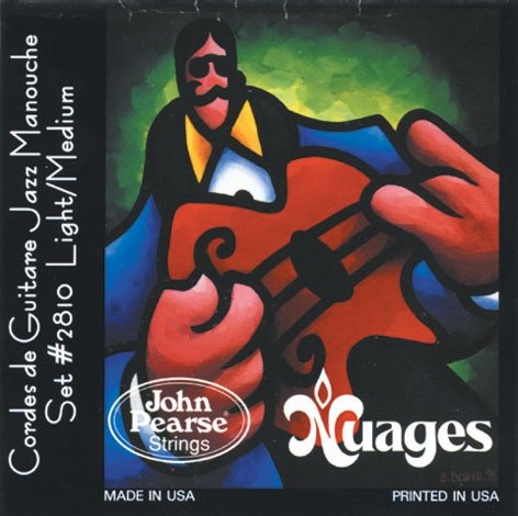 John Pearse John Pearse 2810 Nuages Manouche 11-46 Silvered Steel