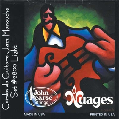 John Pearse John Pearse 2800 Nuages Manouche 10-45 Silvered Steel