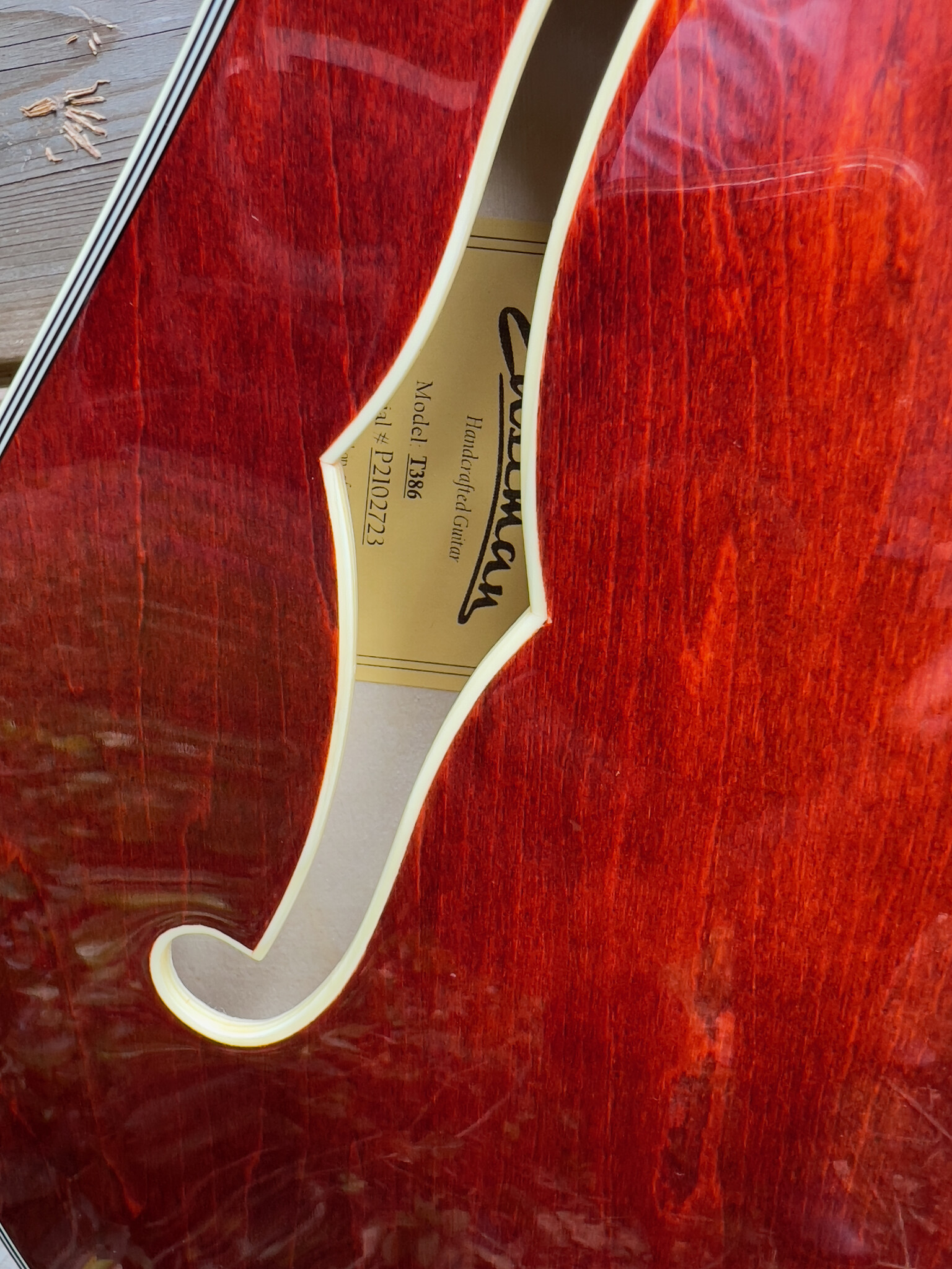 Eastman Eastman T386CL 16" Thinline Classic Finish (P2102723)