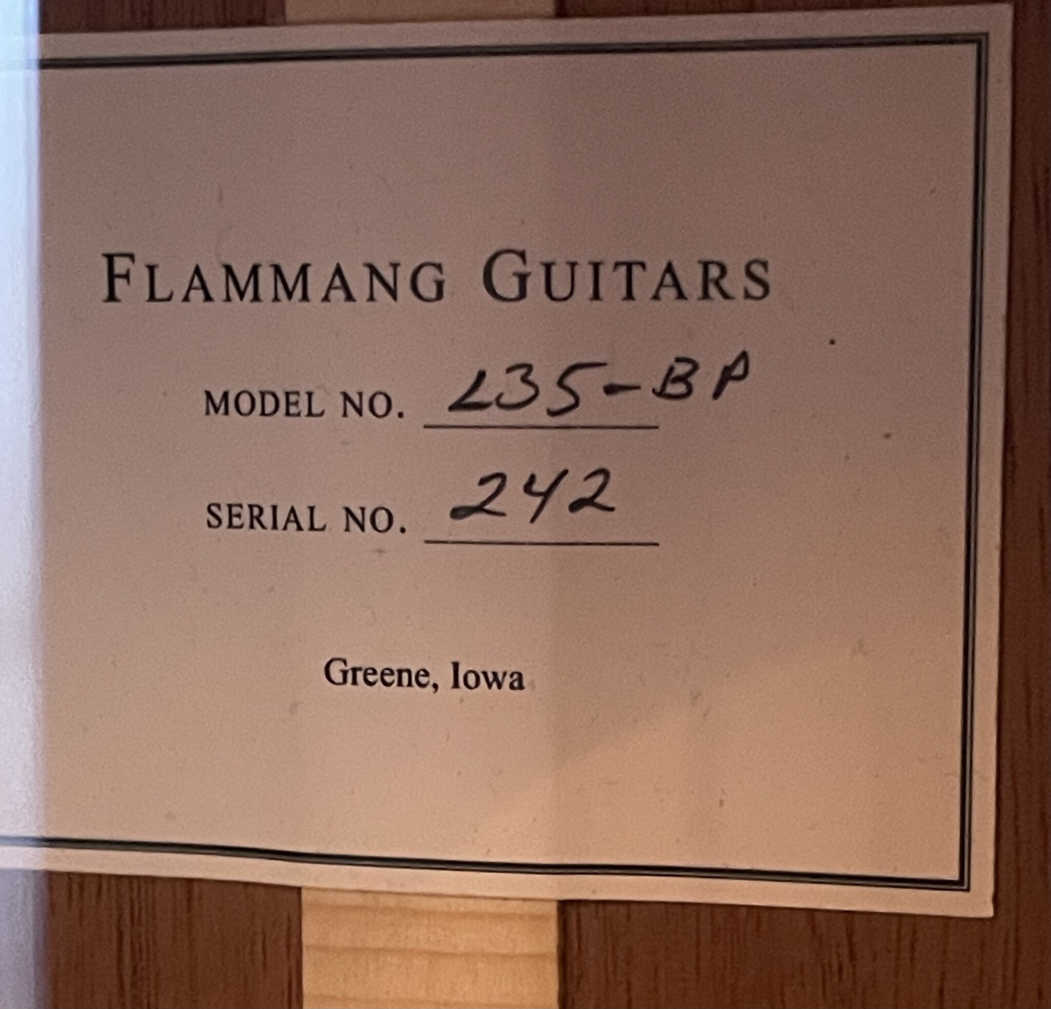 Flammang Flammang L-35