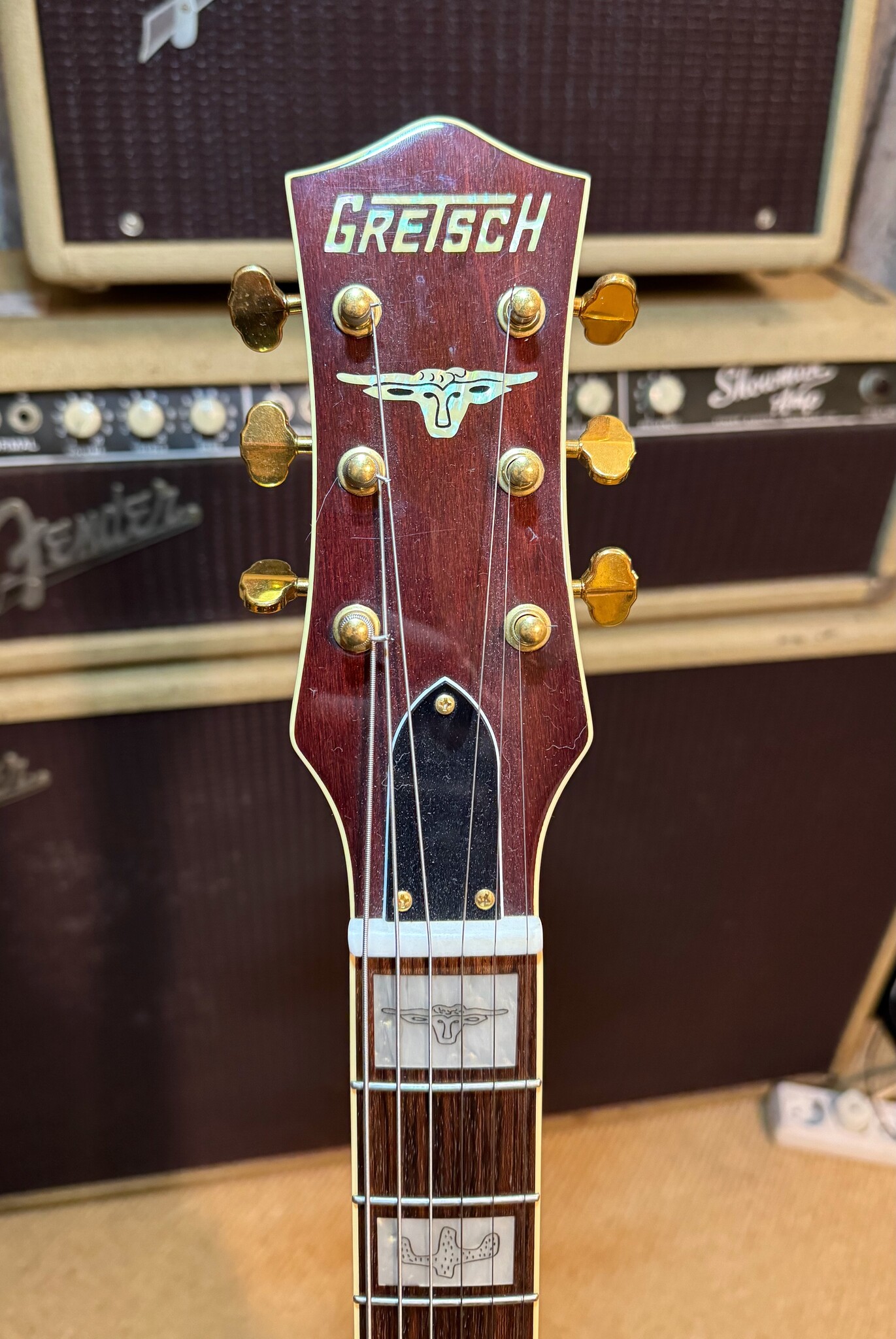 Gretsch (ON HOLD!) Gretsch Roundup G6121  W + Melita Bridge