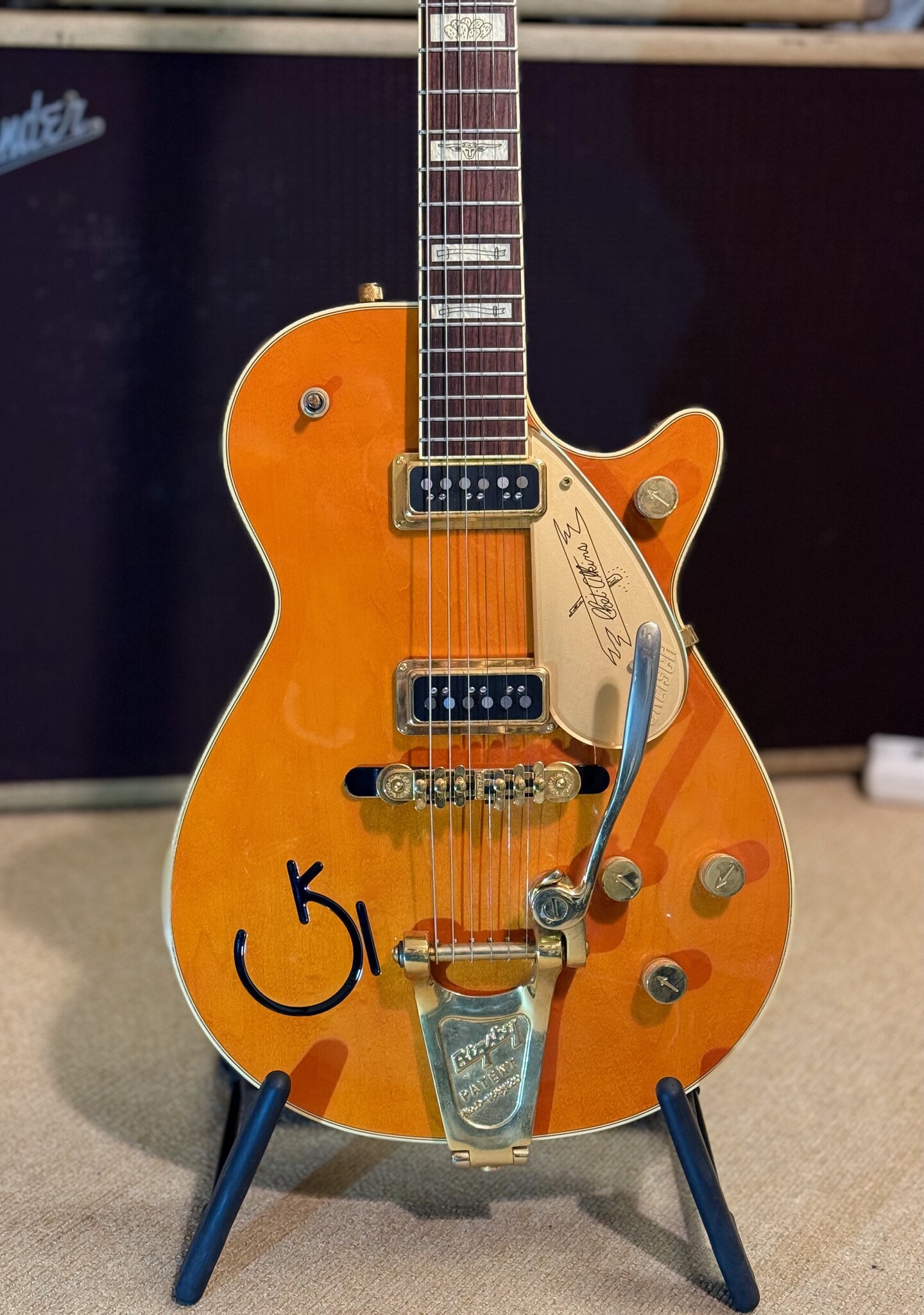 Gretsch (ON HOLD!) Gretsch Roundup G6121  W + Melita Bridge