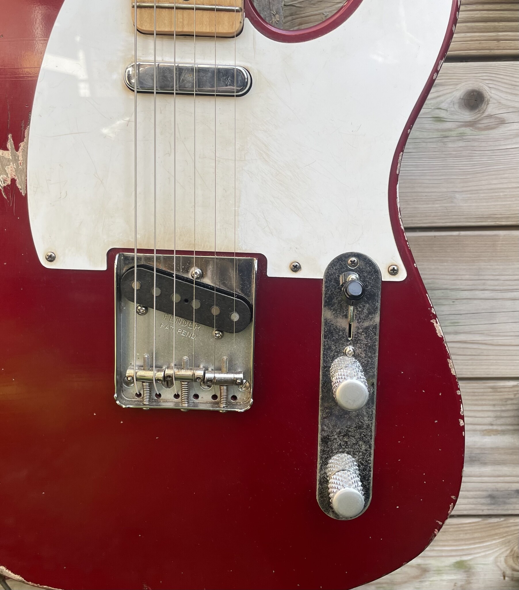 Hayride Hayride Telecaster Candy Apple Red