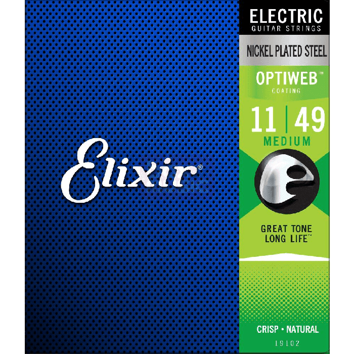 Elixir Elixir Optiweb 11-49 Electric Guitar Strings 19102