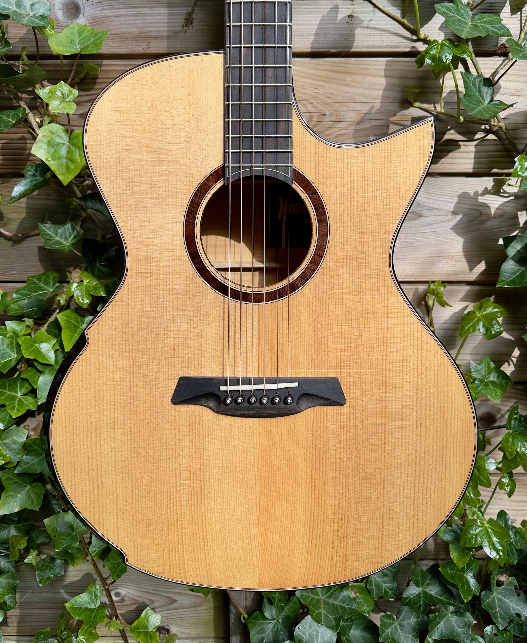 Hozen Guitars (SALE) Hozen Guitars Black Label MJ Flamed Maple