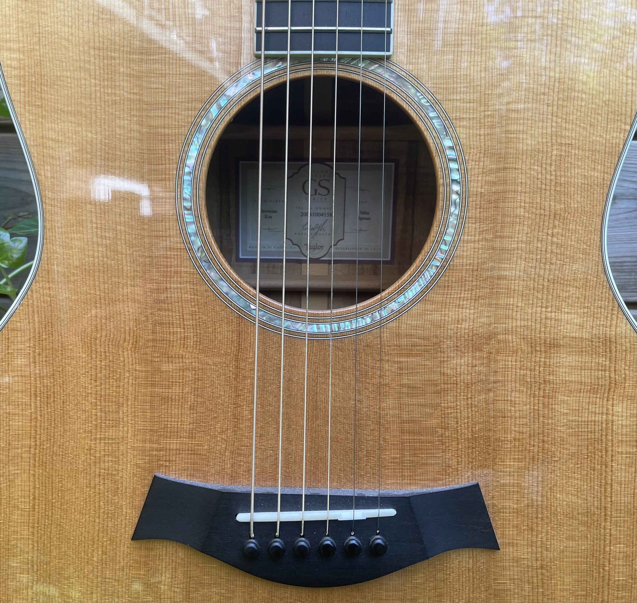 Taylor 2006 Taylor Grand Symphony Custom Hawaiian Koa