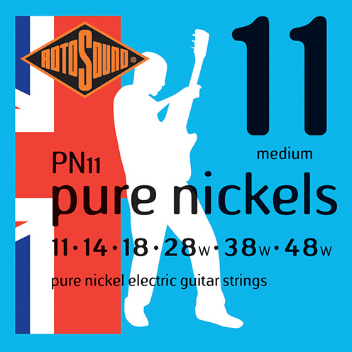 Rotosound RotoSound PN11 Electric 11-48 Pure Nickels