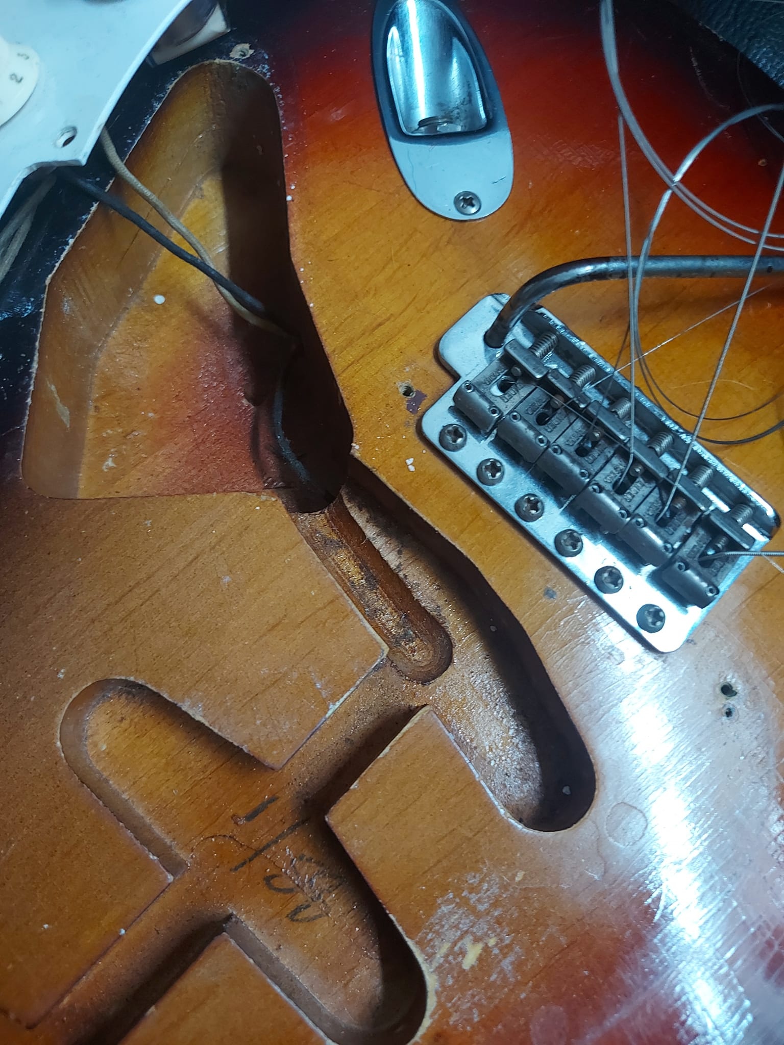 Fender (ON HOLD) CONTINUATION OF: 1958 Fender Stratocaster ALL ORIGINAL