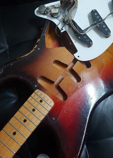 Fender (ON HOLD) CONTINUATION OF: 1958 Fender Stratocaster ALL ORIGINAL