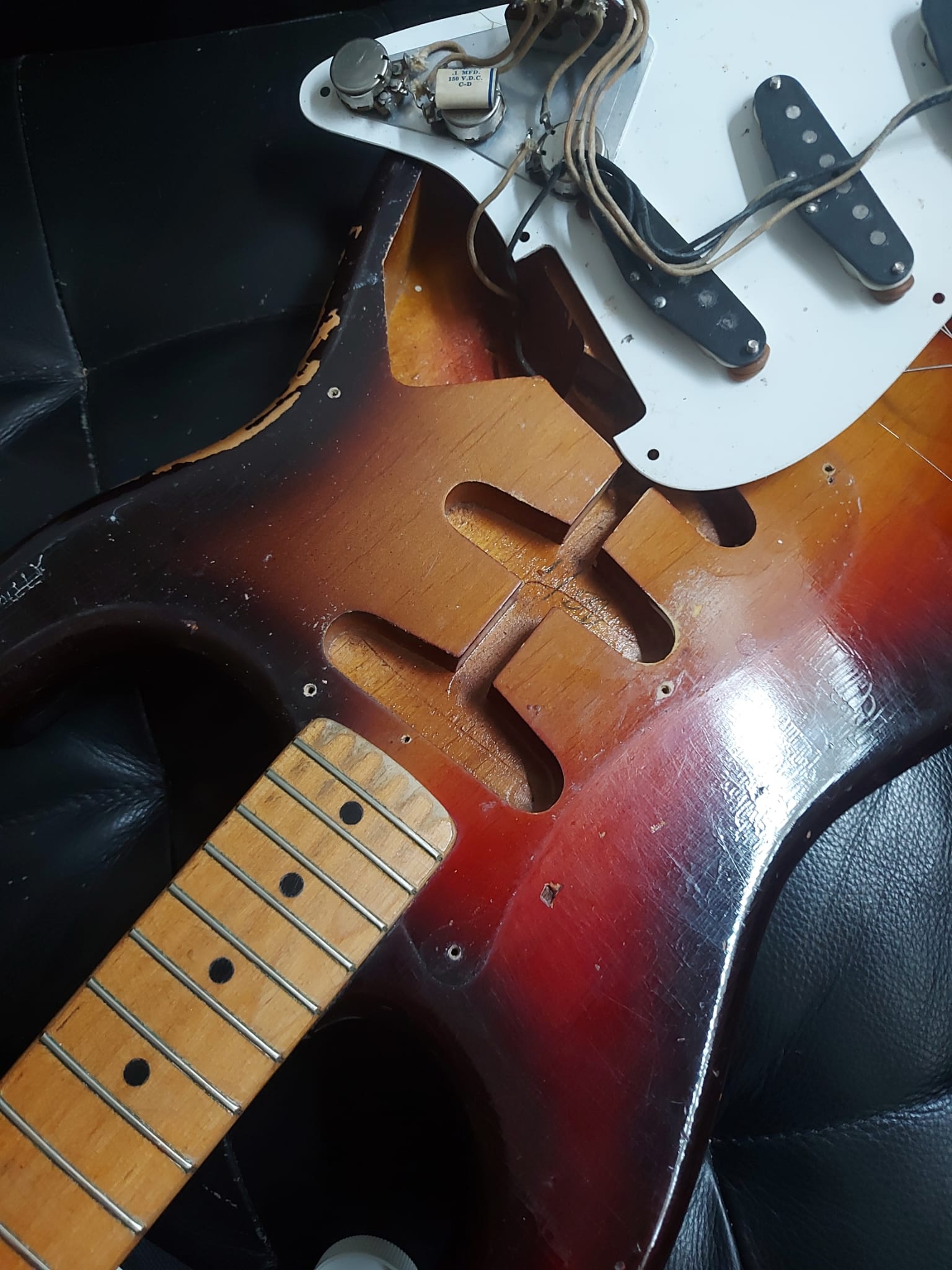 Fender (ON HOLD) CONTINUATION OF: 1958 Fender Stratocaster ALL ORIGINAL